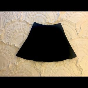 Diane von Furstenberg black circle skirt